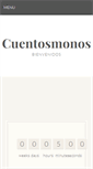 Mobile Screenshot of cuentosmonos.com